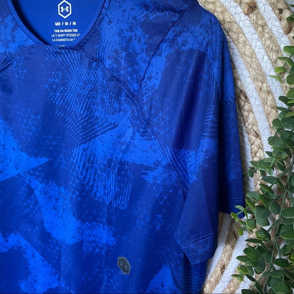 UNDER ARMOUR Mens Heat Gear Short Sleeve T-Shirt Size M - Picture 3 of 7